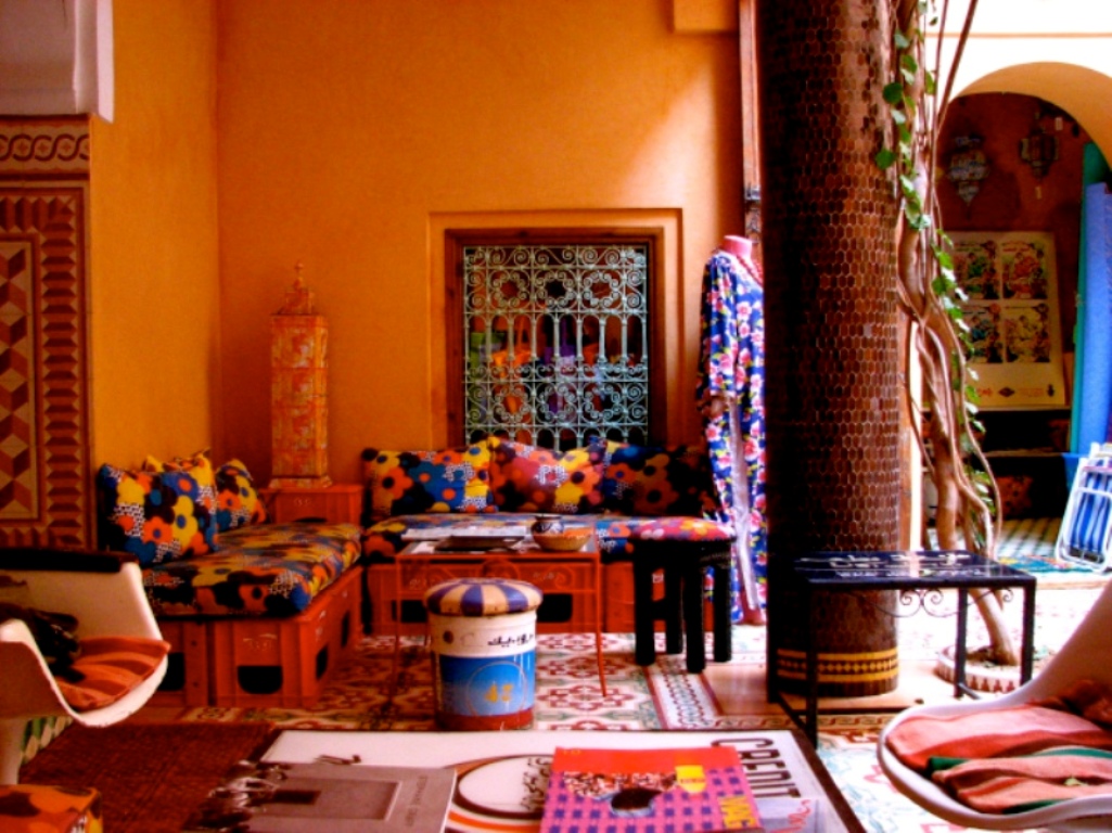 RIAD YIMA  Boutique Tea Room Gallery in Marrakech