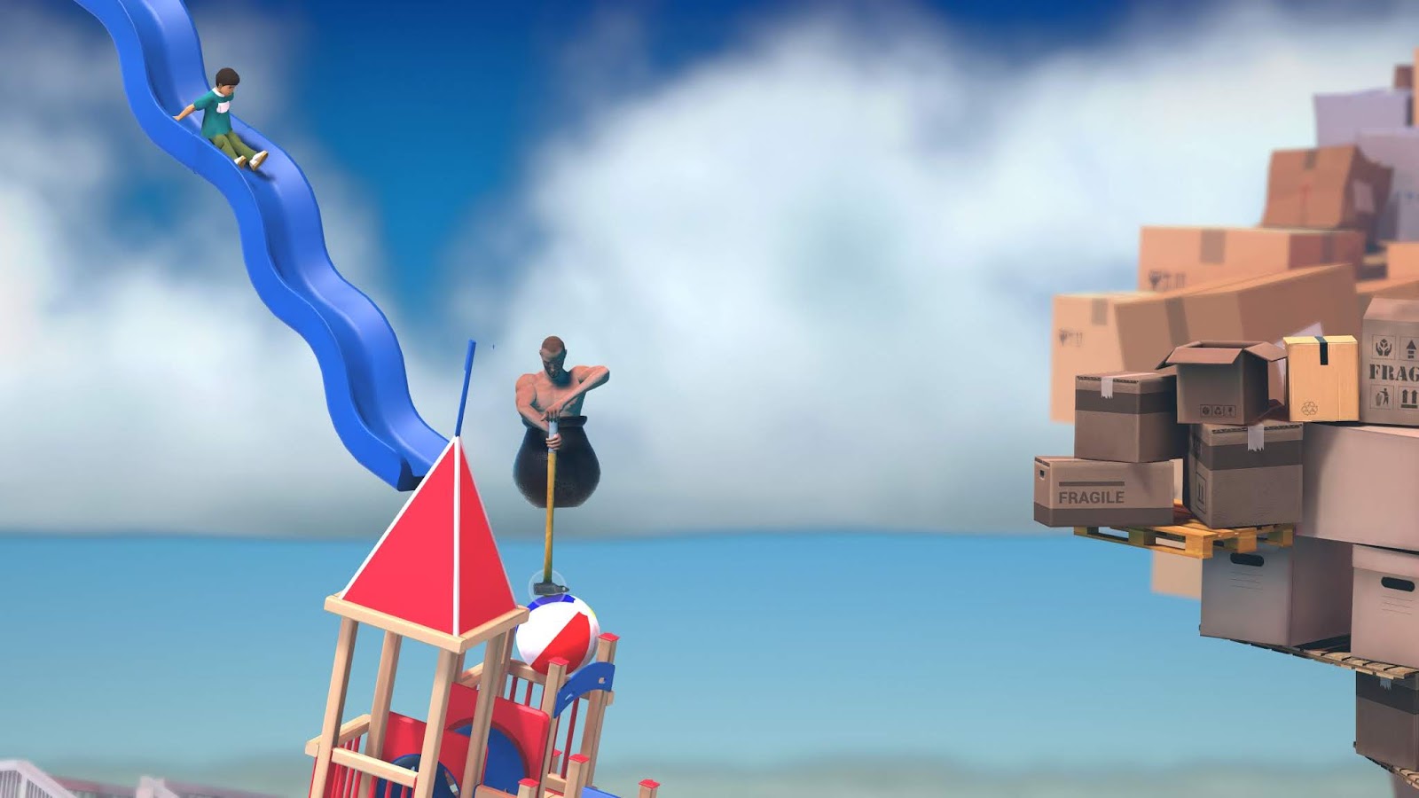 Getting Over It With Bennett Foddy' Finds Fun in Failure