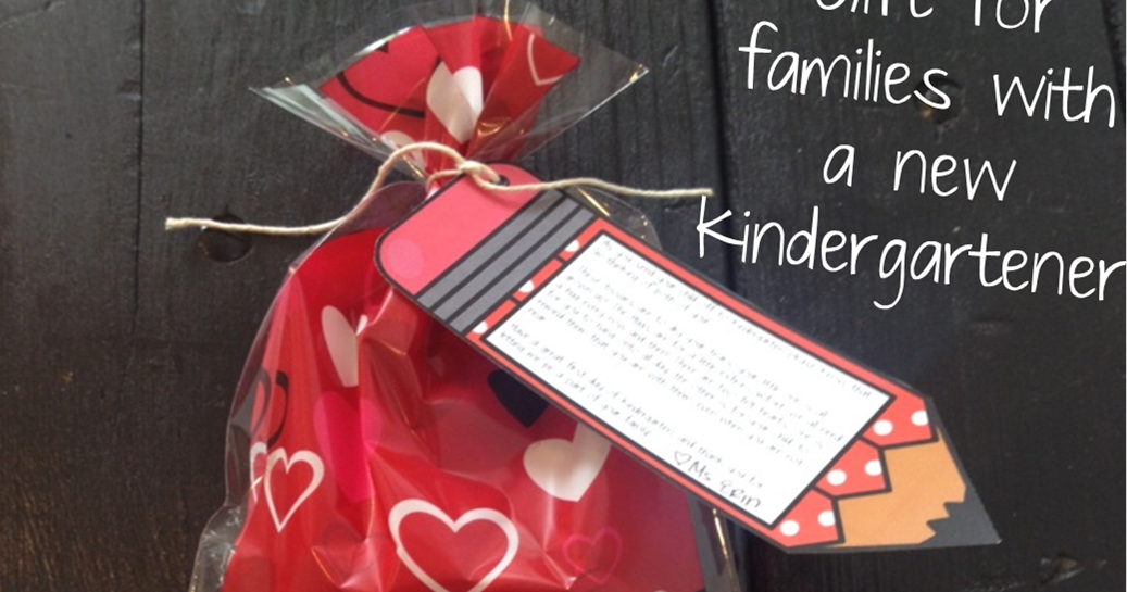 Preschool Ponderings First day of School gift for parents and children