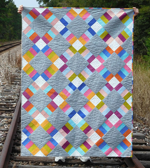 Quilting Land Jelly Roll Railway Quilt