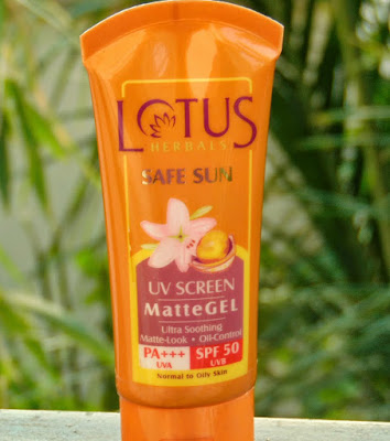 Safe Sun UV Screen Matte Gel SPF 50