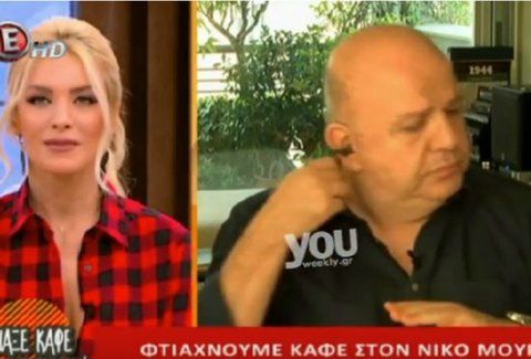 Μαλλιά κουβάρια! Εκτός εαυτού ο Νίκος Μουρατίδης με την Καινούργιου on air -Τι συνέβη; (Video)