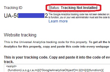 Cara Mudah Mengatasi ID Tracking Google Analytics Not Installed