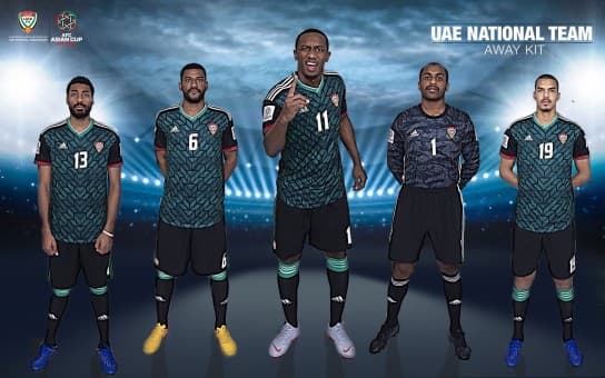 UAE代表 2019 ユニフォーム-アウェイ