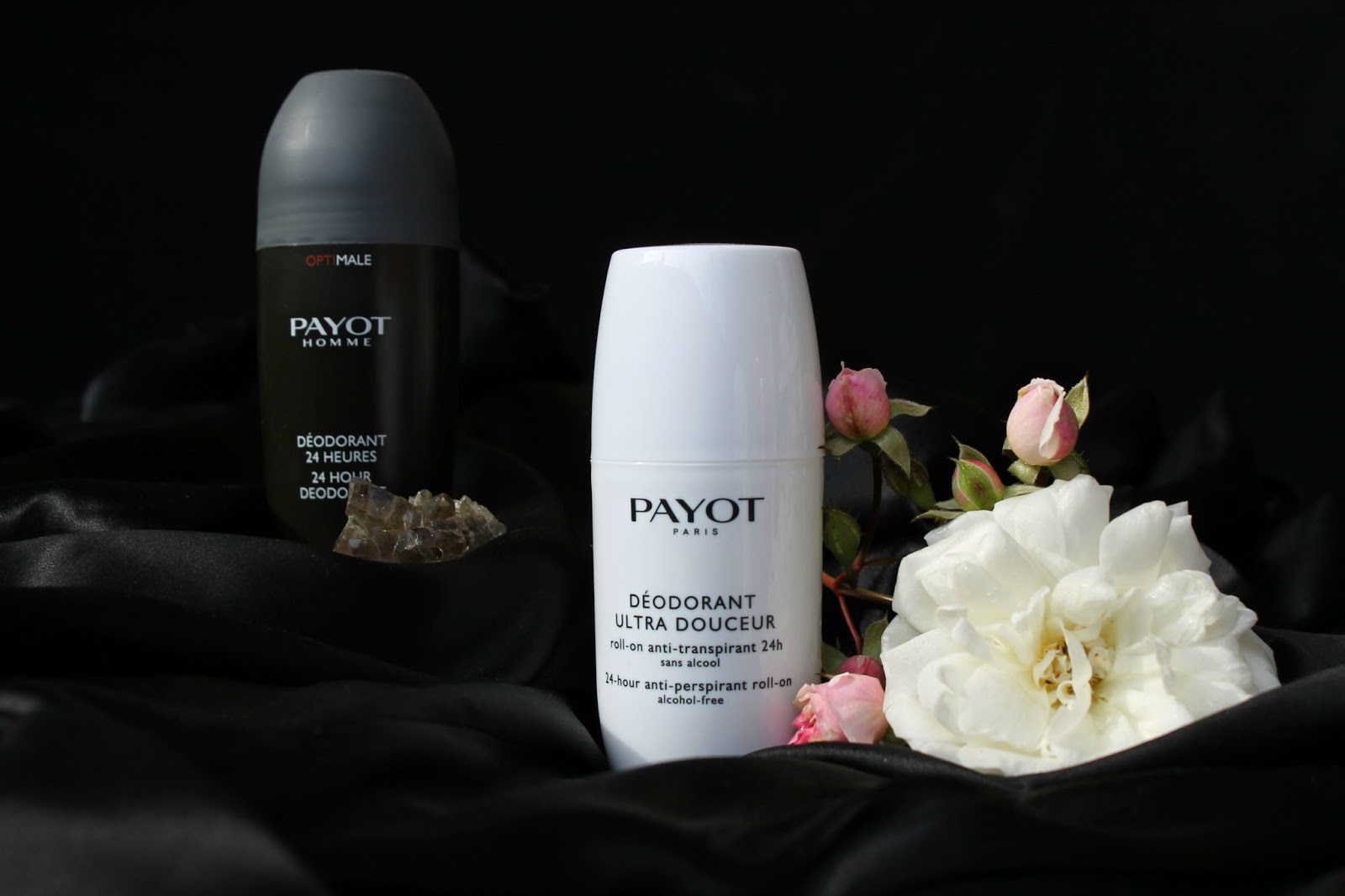 Payot deodorant Ultra-Douceur, Optimale Homme 24 Hour deodorant review / об...
