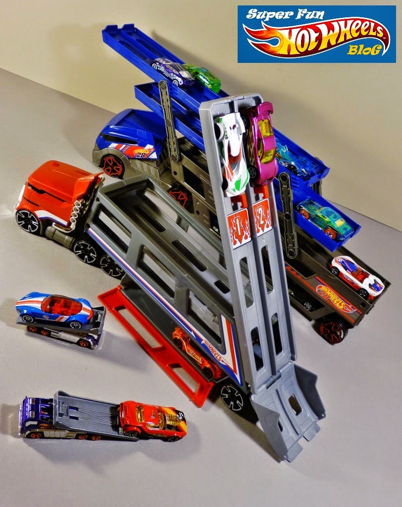 Super Fun Hot Wheels Blog Hot Wheels Haul & Race Rig and Turbo Hauler