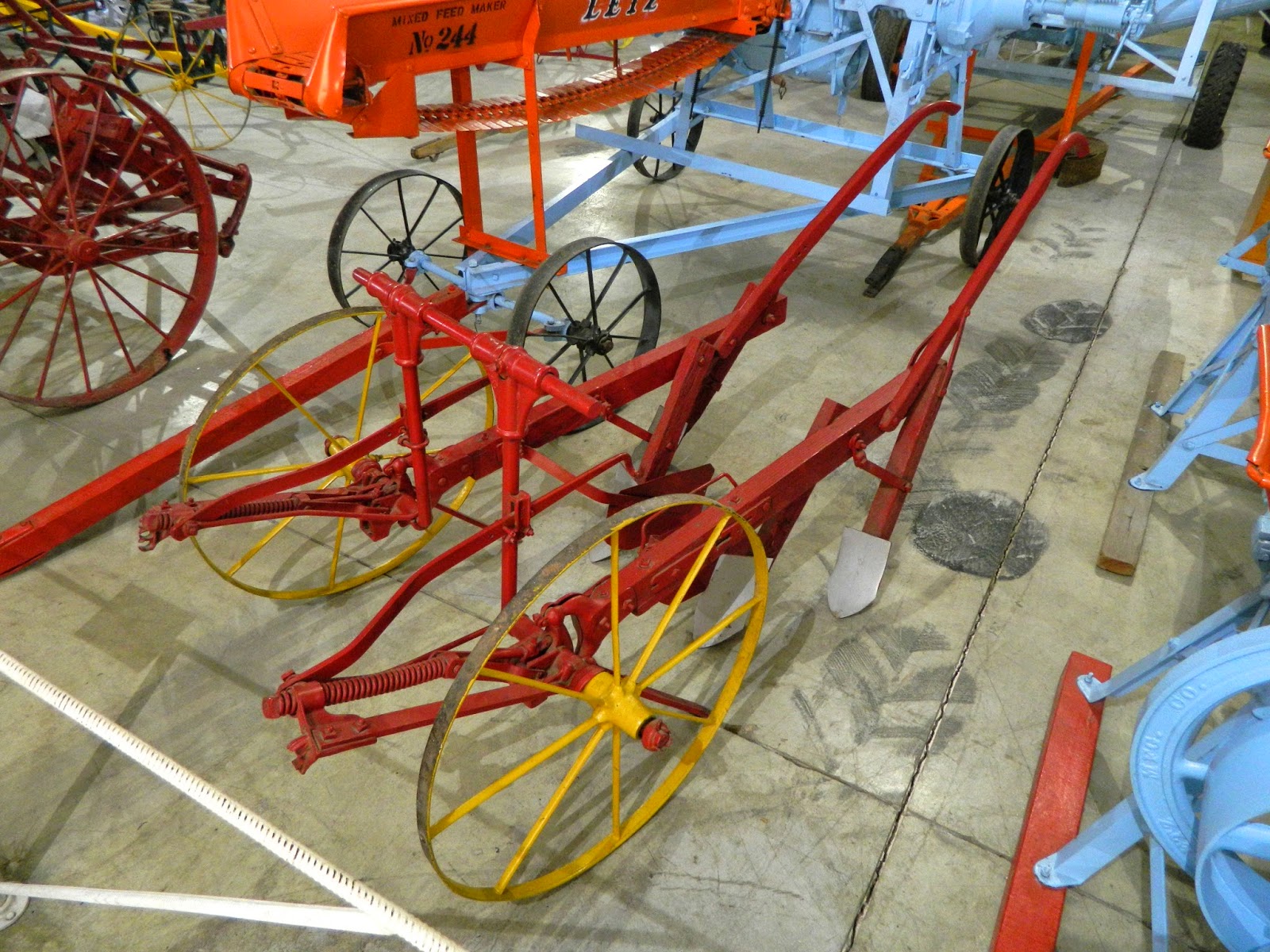 Stuhr Museum of the Prairie Pioneer's Cultivators Early 20th Century