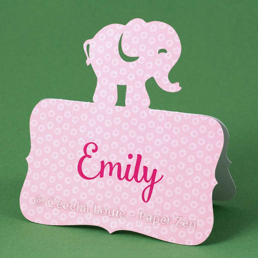 place card format