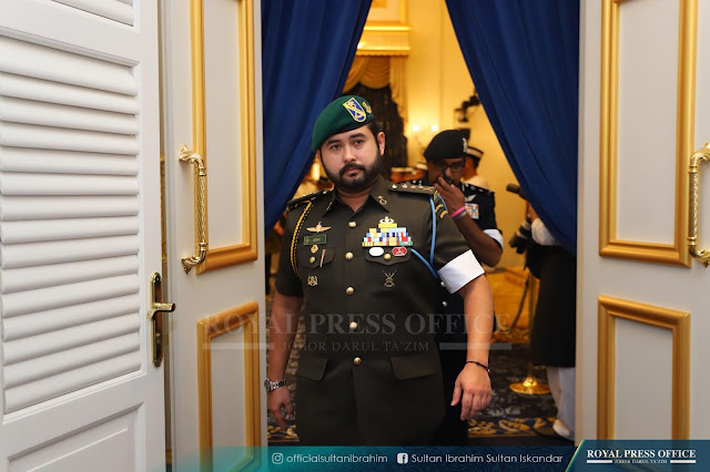 JENAZAH BONDA DYMM SULTAN JOHOR SELAMAT TIBA
