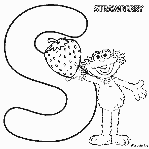 s coloring pages for preschoolers - photo #4