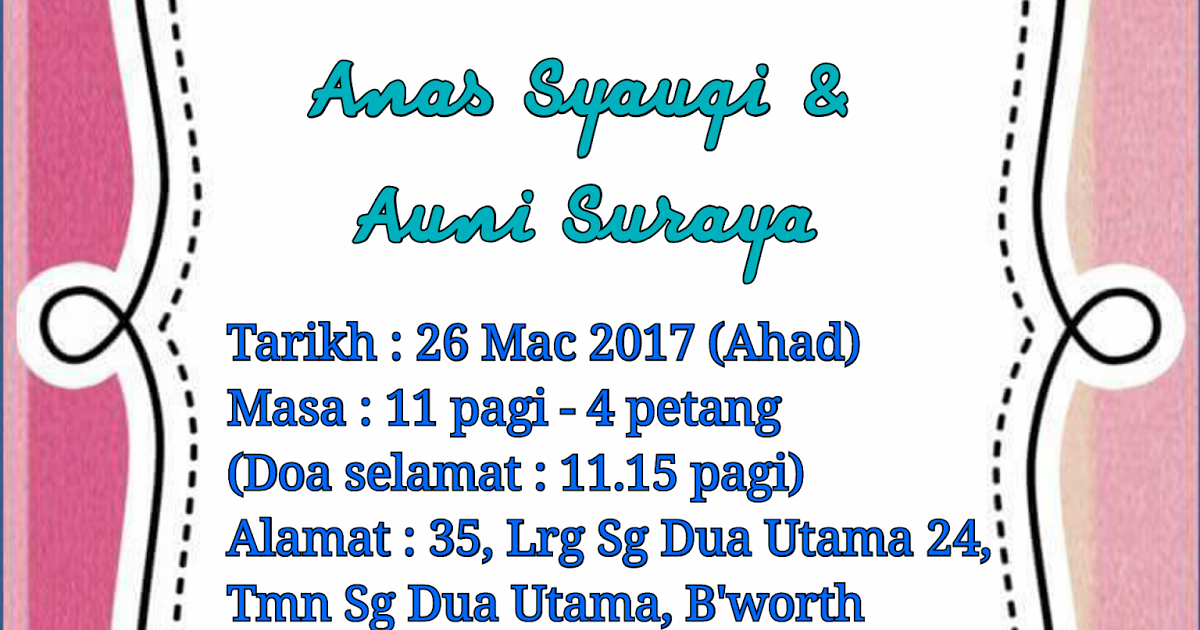 Gratis Unduh Gambar Beautiful Life Majlis Kesyukuran Dan Sambutan Hari Lahir Terupdate by Katacinta.co