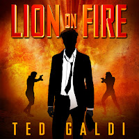 Lion On Fire by Ted Galdi