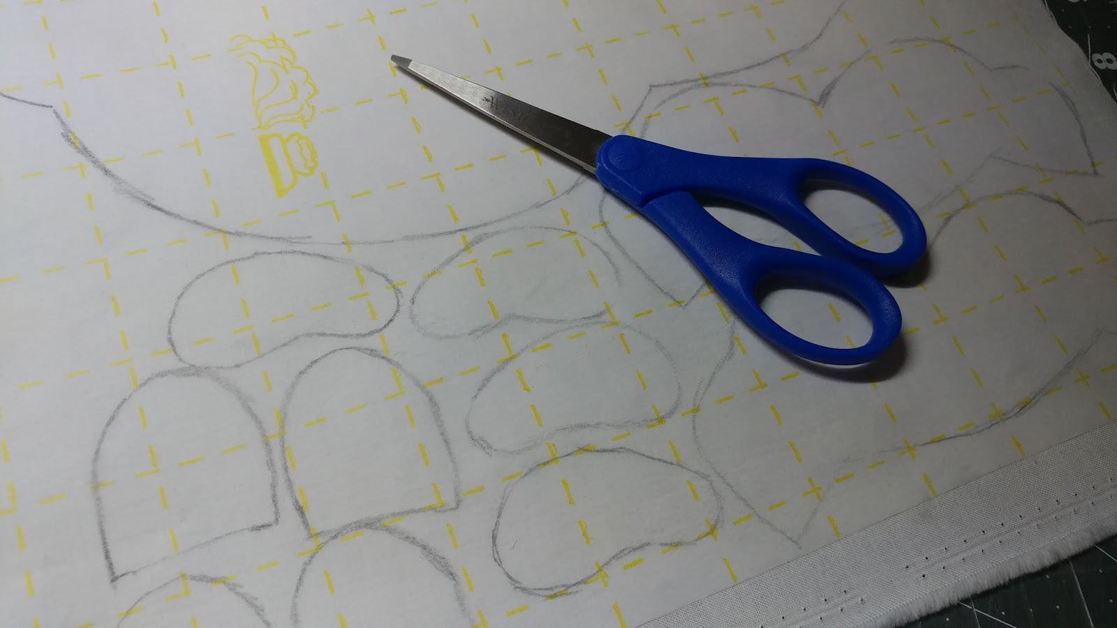 Slice of Pi Quilts Peeking Santa