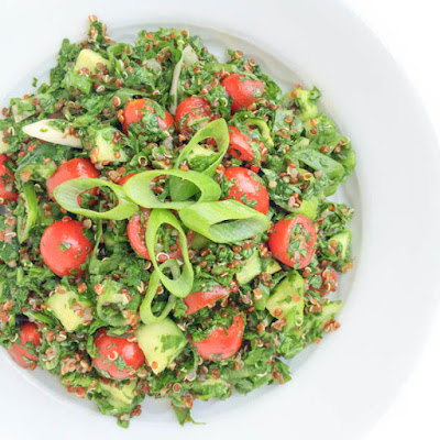 Lebanese Tabbouleh Salad with Quinoa