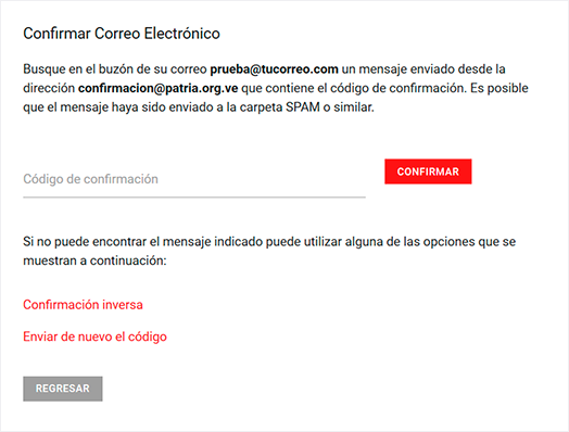 Conozca el nuevo servicio en la Plataforma PATRIA Conozca el nuevo servicio en la Plataforma PATRIA