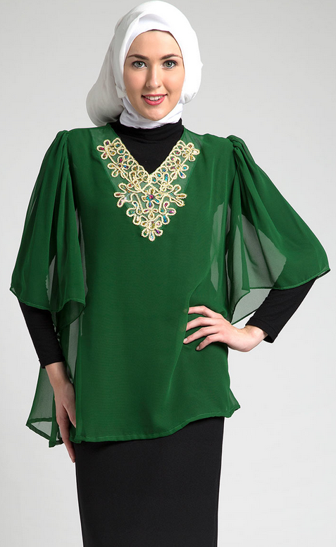 10 Contoh Trend Model Baju Muslim Kaftan Terbaru 2017 10 Contoh Trend Model Baju Muslim Kaftan Terbaru 2017