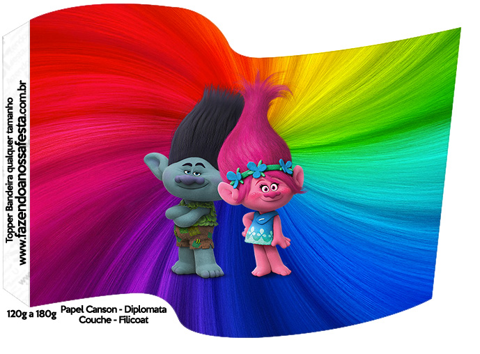 Trolls: Free Party Printables. - Oh My Fiesta! in english