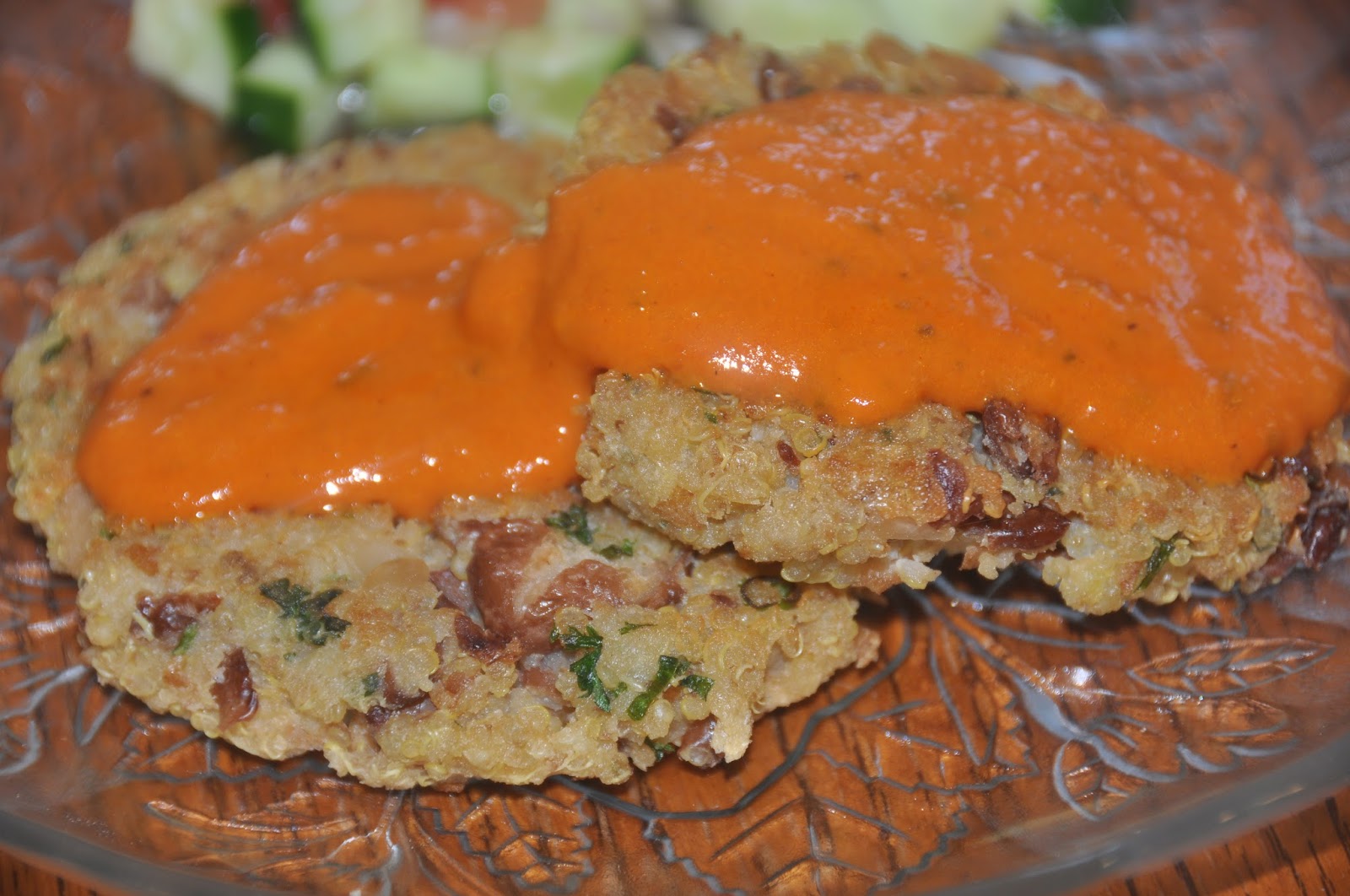 Kootenai Girl A Vegetarian Food Adventure Quinoa Bean Patties with