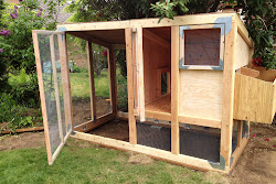 coop chicken bloomin incredibly beautifully swing doors whole thing skruben