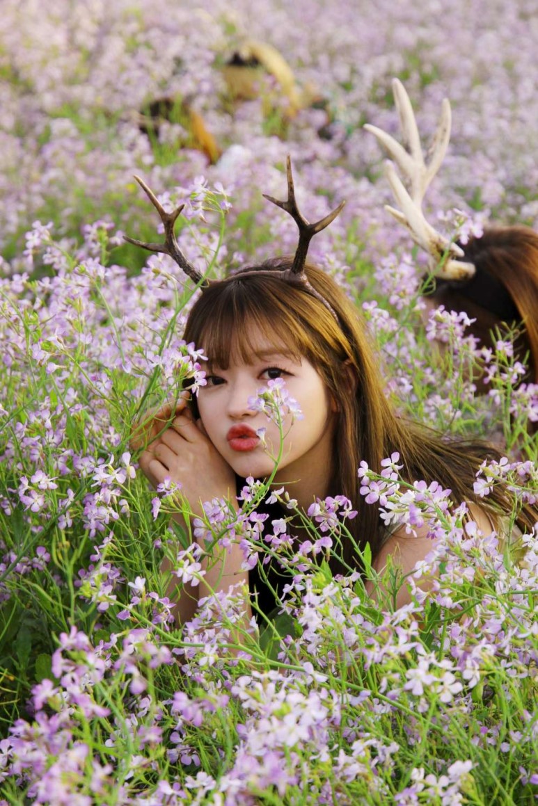 OH MY GIRL YooA - "Windy Day" Jacket Photoshoot ~ MY K-POP GALLERY