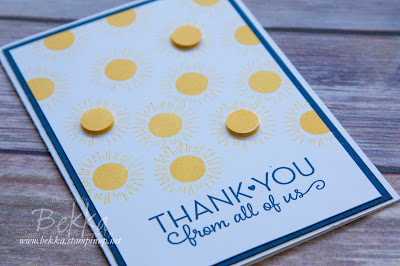Memories in the Making Thank You Card - Get the details and supplies here