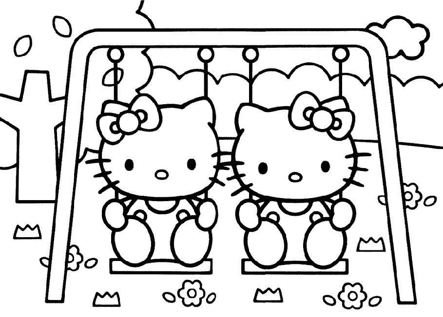 i love you hello kitty coloring pages - photo #19