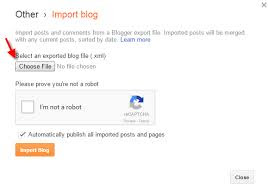 How to Export Post From Wordpress to Blogger Importing post