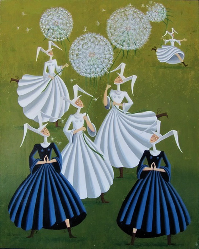 Швейцарский художник. Carole Perret Швейцарский художник
