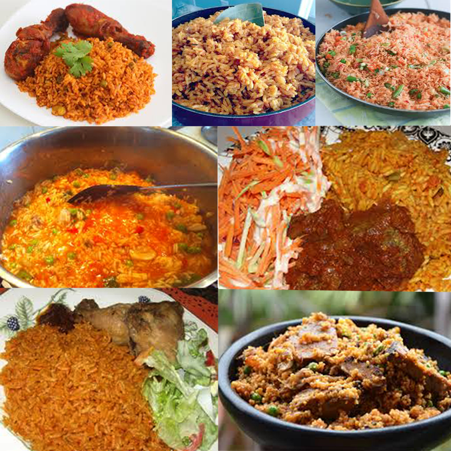 ALL AFRICAN DISHES RICE RECIPES (JOLLOF RICE)
