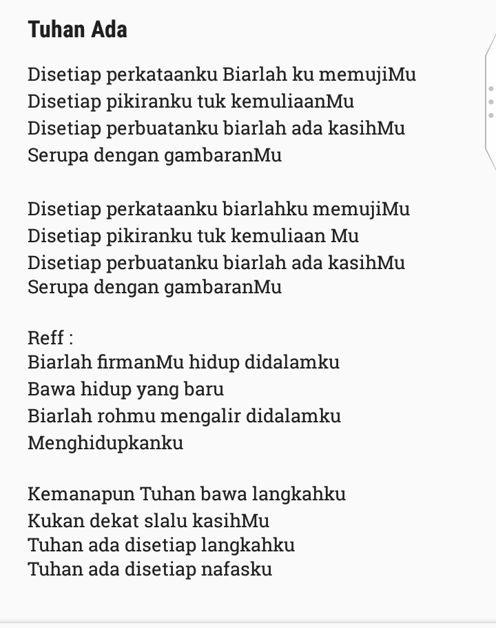 Lirik Lagu Allah Itu Baik / Lagu Pujian Kasih setianya Lirik Lagu Allah Itu Baik / Lagu Pujian Kasih setianya
