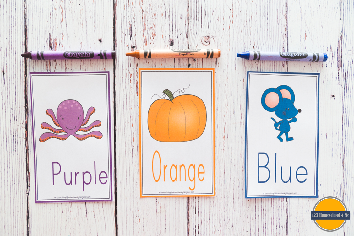 Free Printable Color Wall Cards