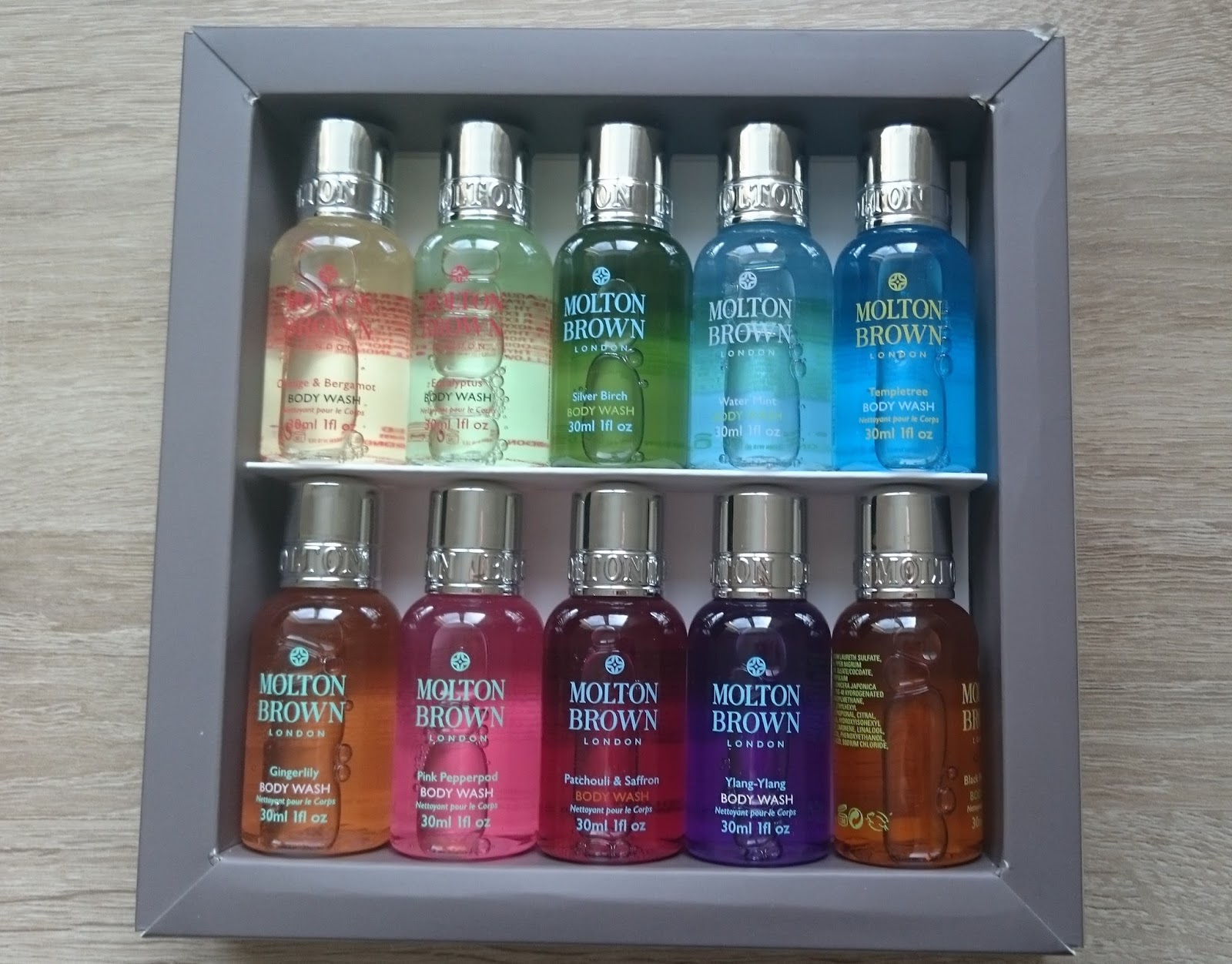 Raachmarie Molton Brown Signature Scents Mini Body Wash Collection Review