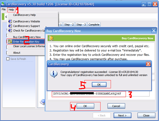 cardrecovery v5 30 build 1206