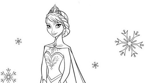 75 Gambar Mewarna Frozen Elsa Paling Keren - Gambar Pixabay