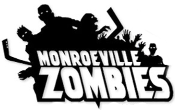 Movie Seth Rogen Kevin Smith #37 Monroeville Zombies Hockey Jerseys Stitched