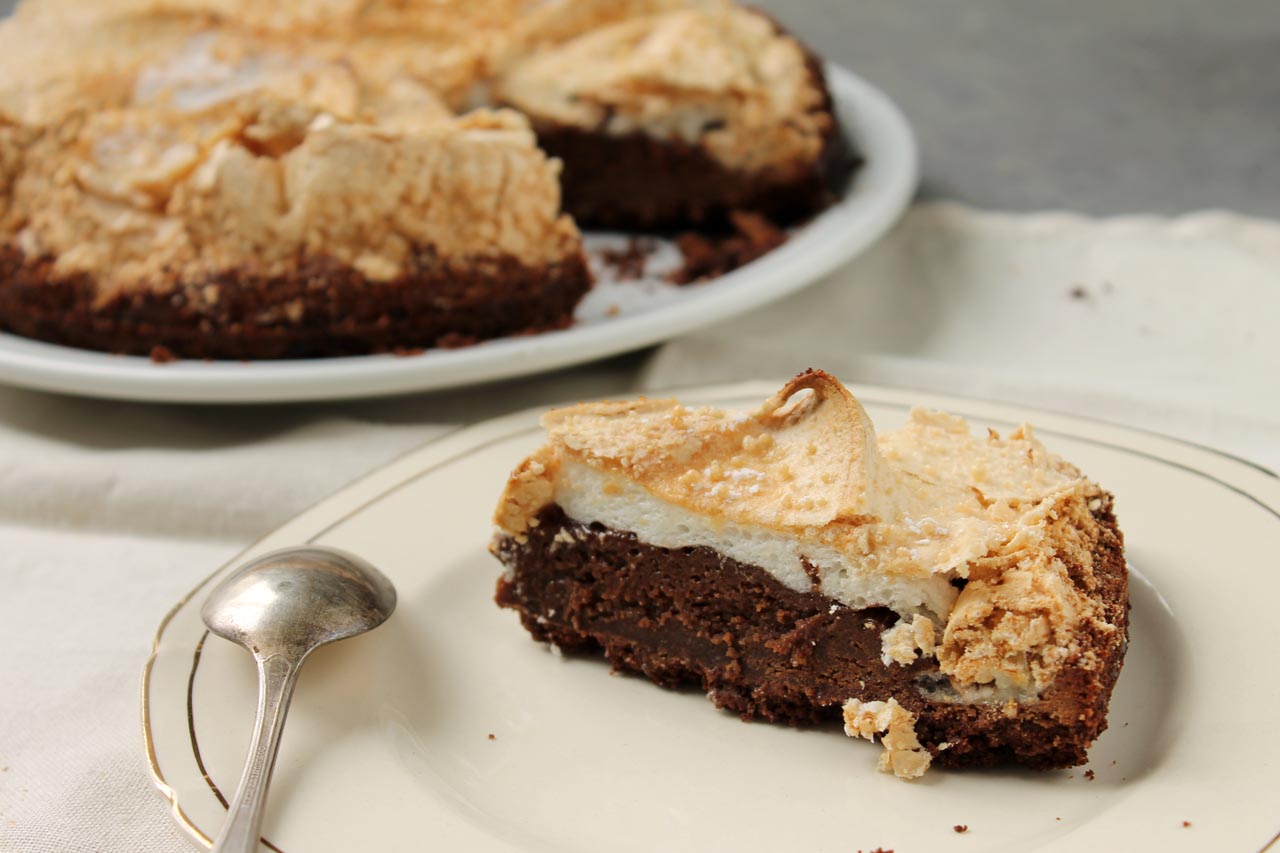torta chocolate merengue