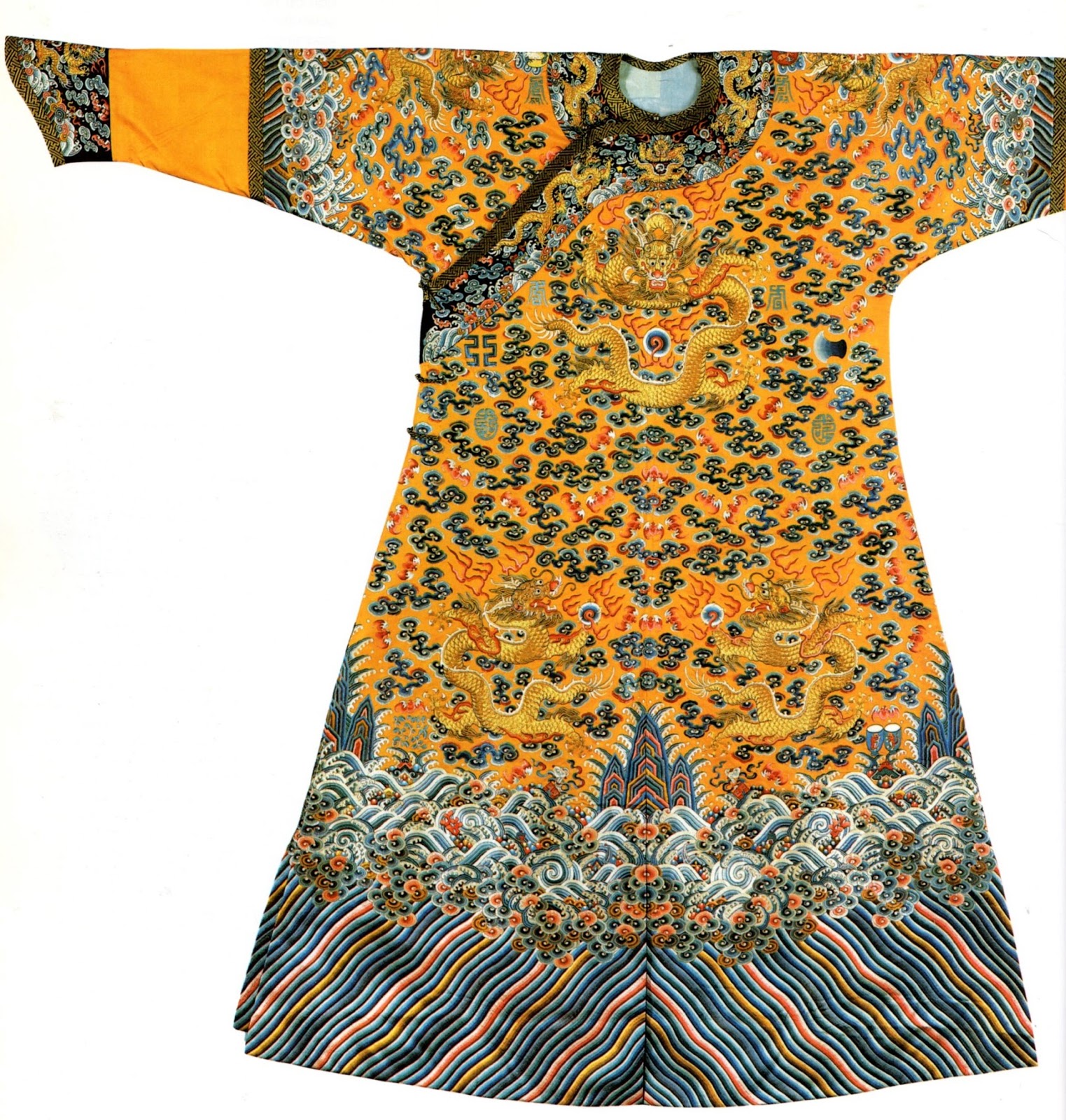 FolkCostume&Embroidery Dragon Robes of the Qing Dynasty