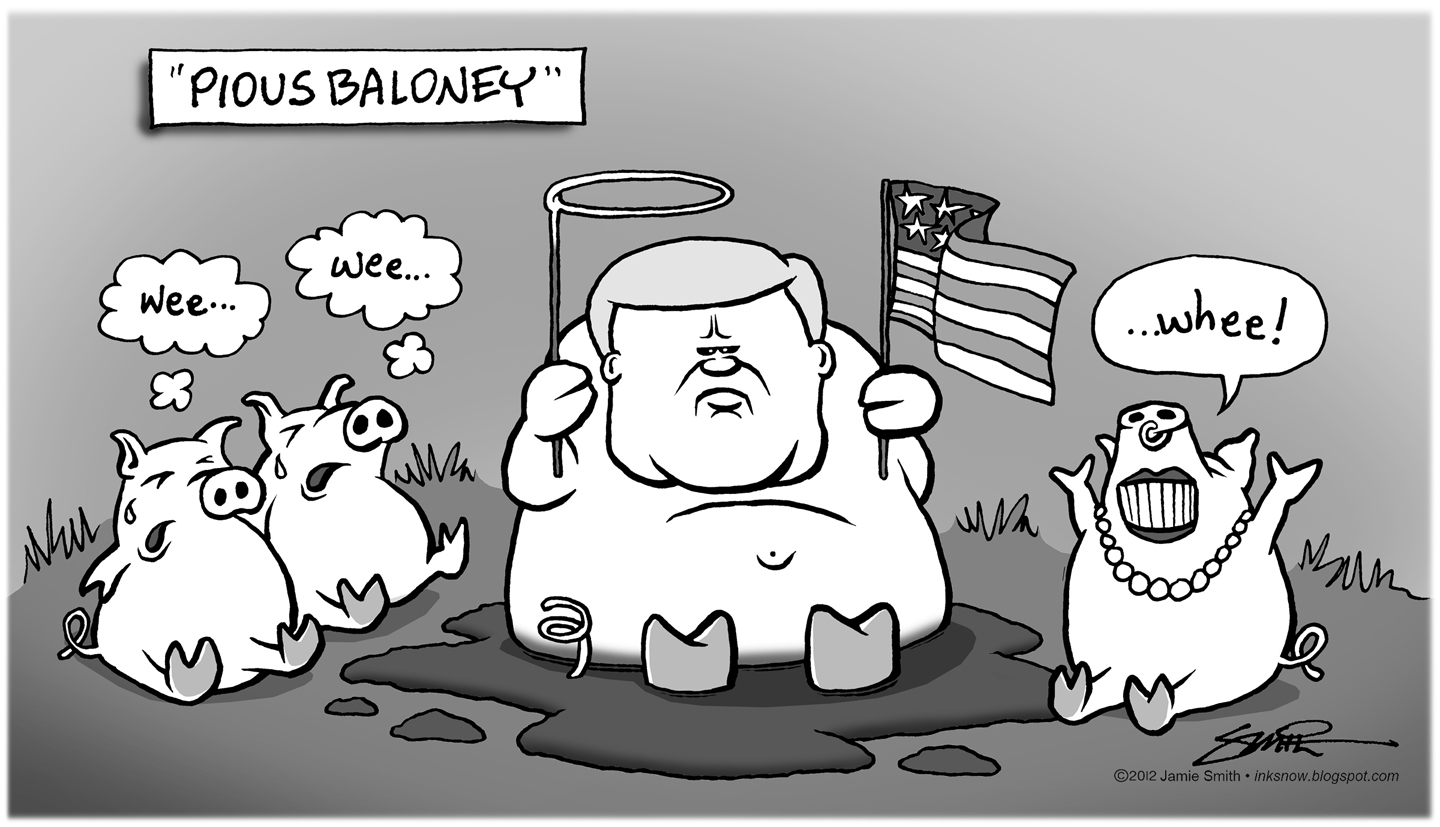 Ink & Snow Newtered My (Pious) Baloney Has A First Name