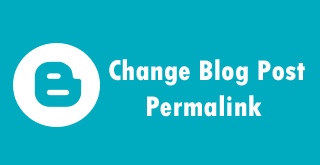 Change Blog Post Permalink