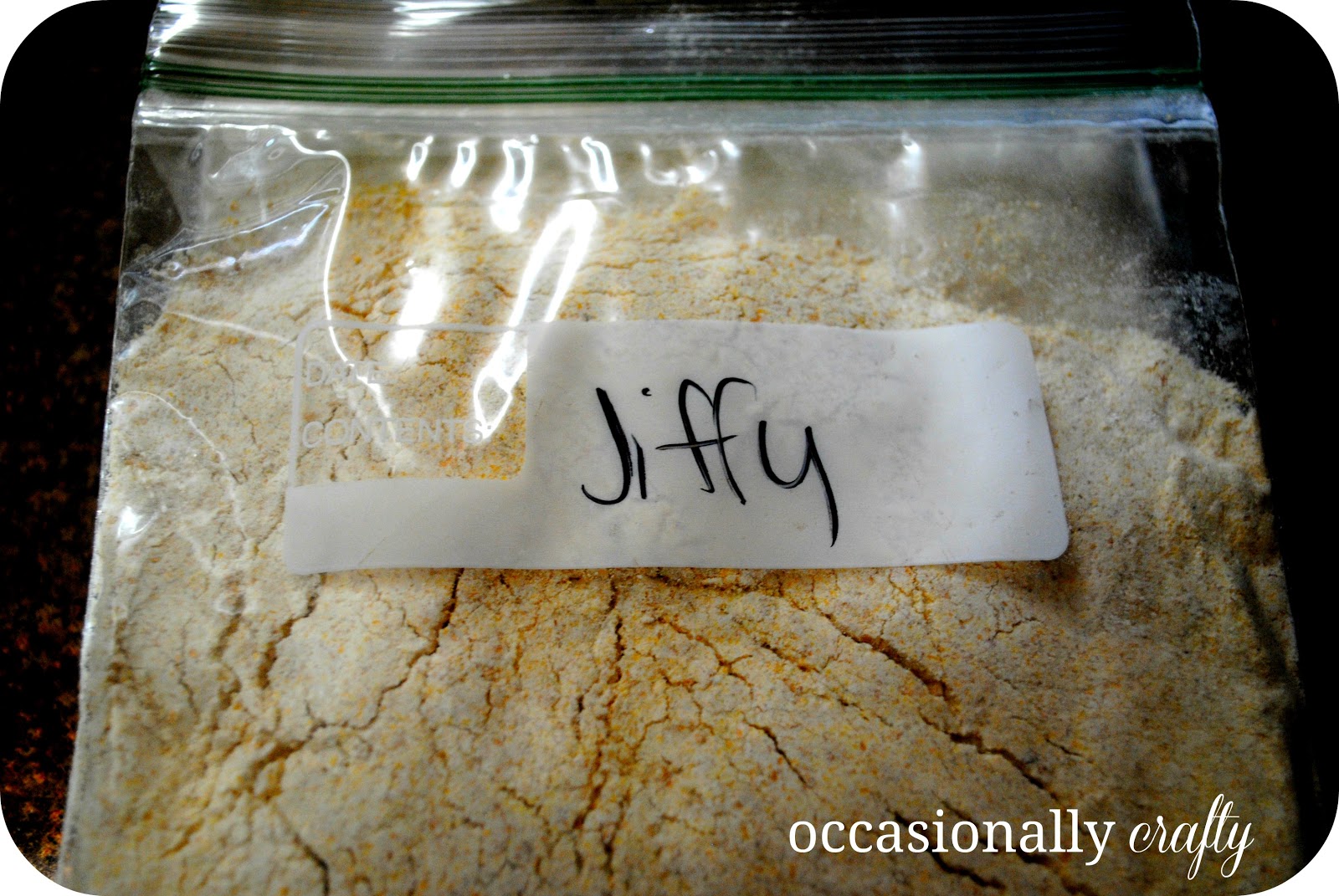 Making My Own Jiffy Mix plus bonus Thanksgiving recipe! Occasionally