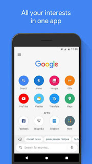 تحميل تطبيق Google Go v2.3.241747990 – برنامج المتصفح السريع و السهل جوجل