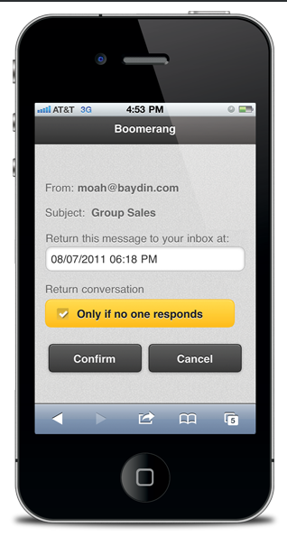 boomerang for gmail app icon boomerang for gmail app icon