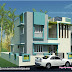 1484 sq.feet South India house plan