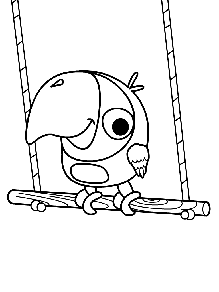 baby first tv coloring pages - photo #1