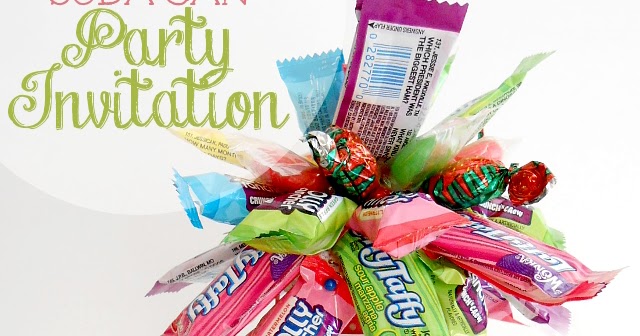 My 3 Monsters: Soda Can Party Invitation {Free Printable!}