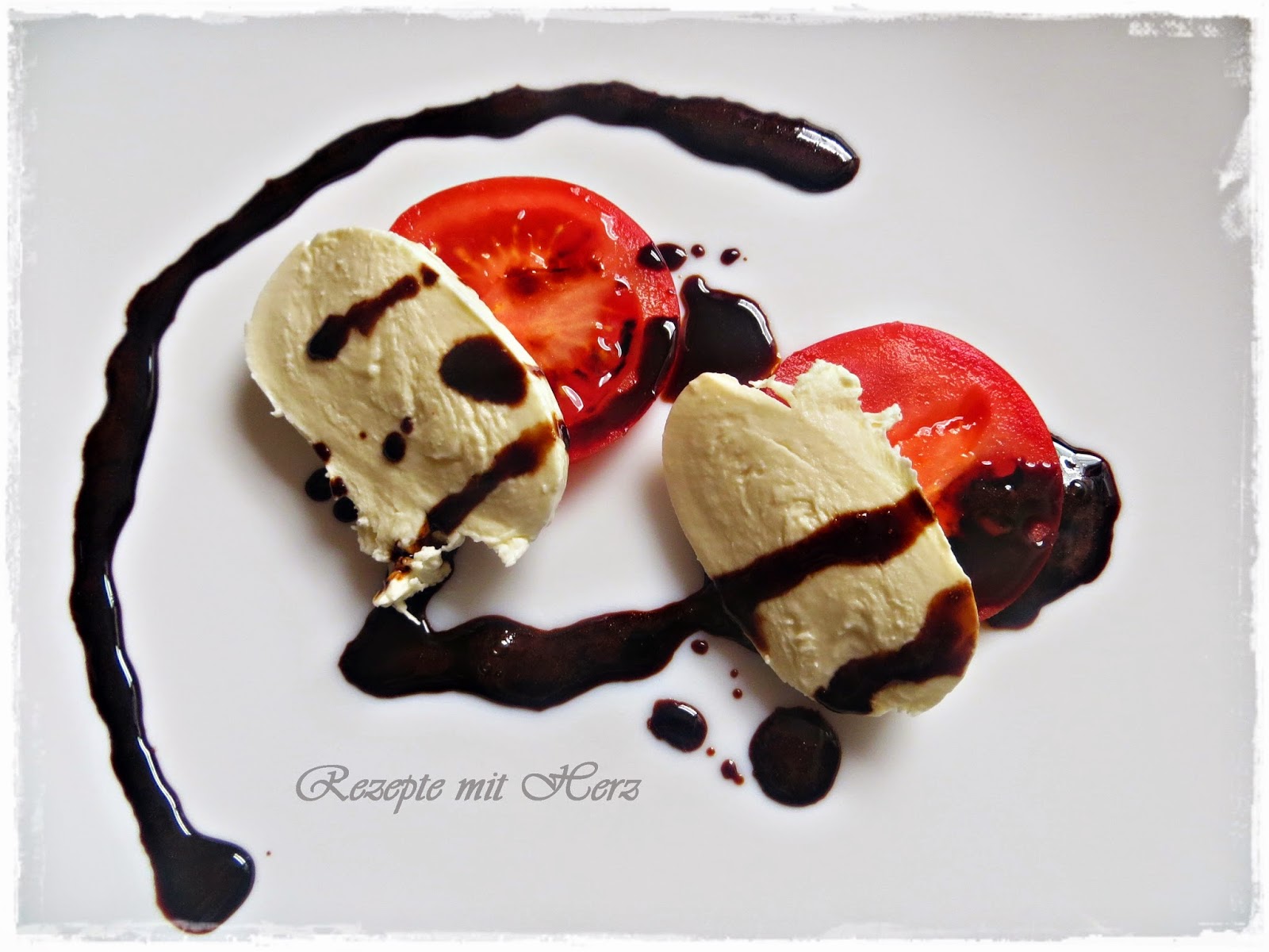 Rezepte mit Herz Balsamico Creme