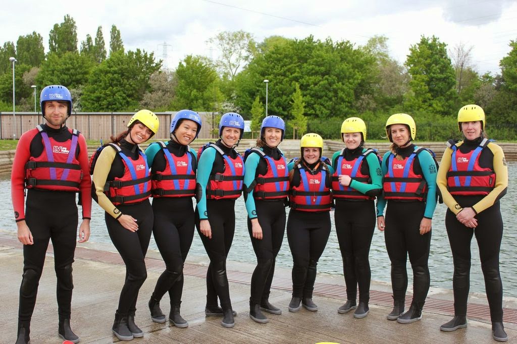 Kayaking at Lee Valley White Water Centre Kayaking at Lee Valley White Water Centre