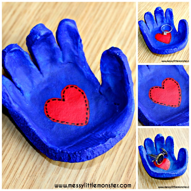 Salt Dough Handprint Bowl – A salt dough craft idea - Messy Little