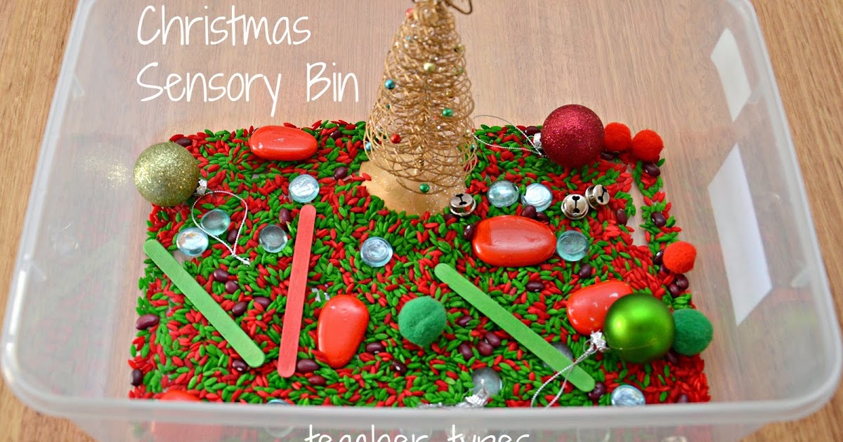 Sensory Play Ideas | For Christmas Week - Teacher Types