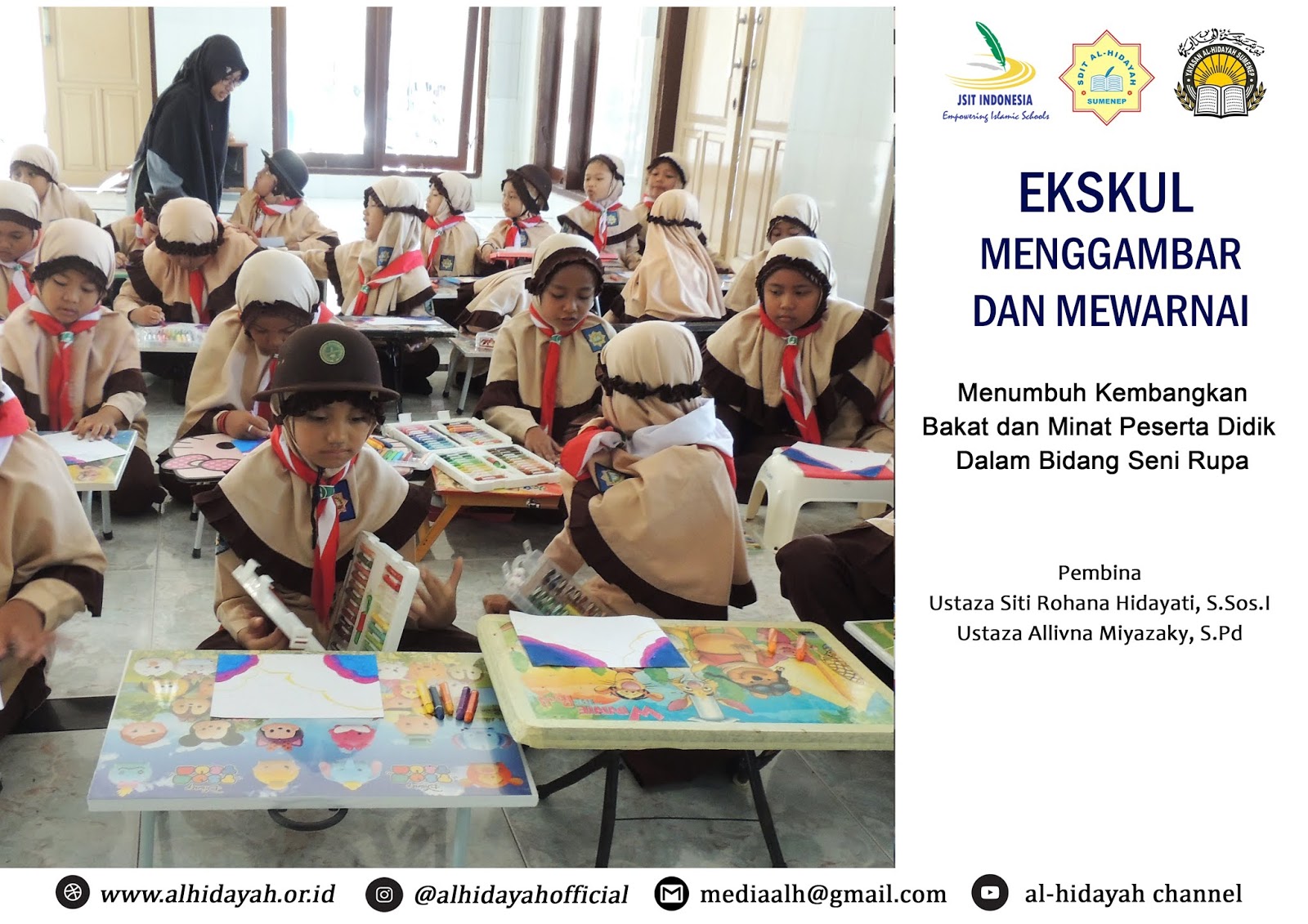 Indahnya Menggambar Dan Mewarnai Ciptaan Allah Yayasan Al Hidayah
